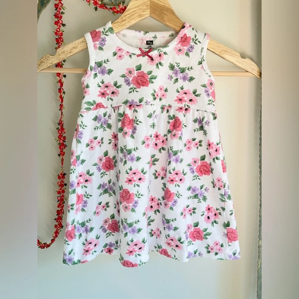 🌸 HB Floral Knit Dress – 24 Months